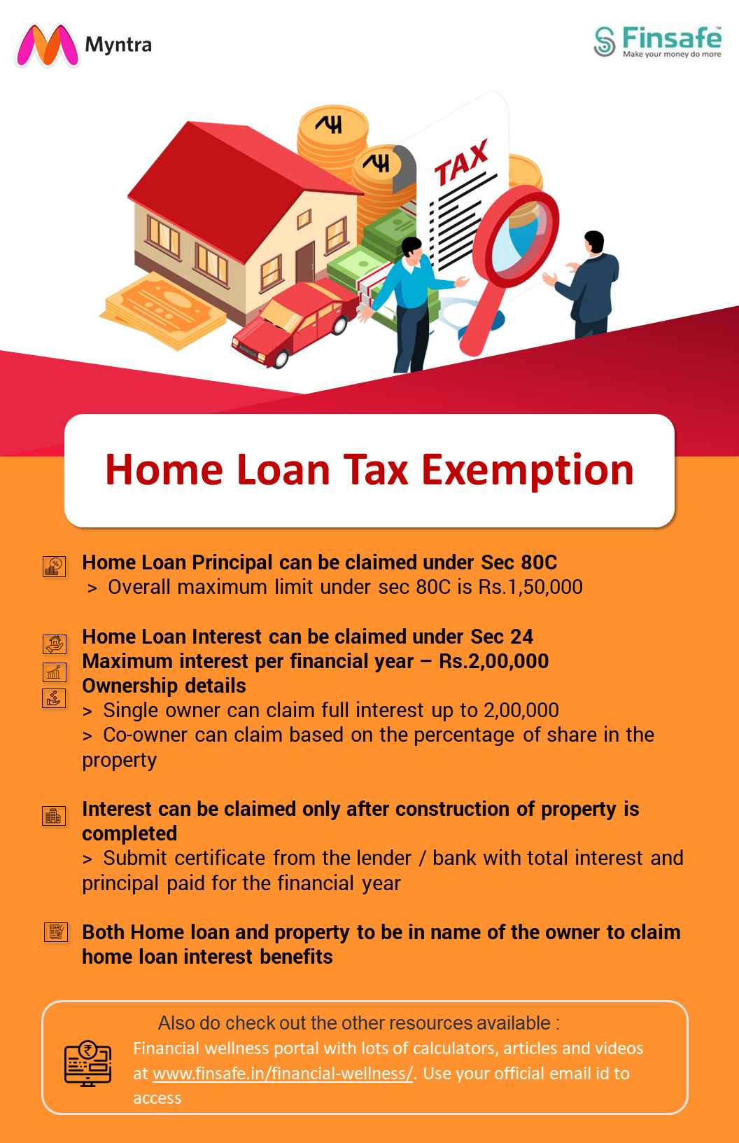 Home Loan Tax Exemption-myntra