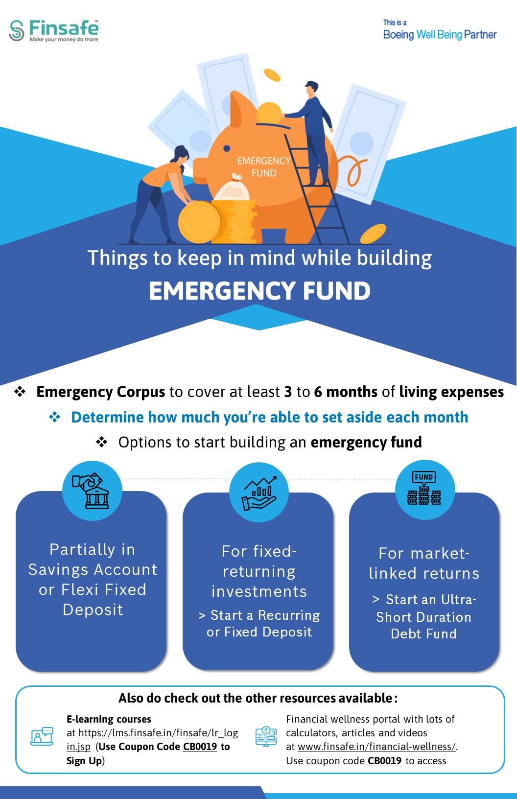 Week 2- Things to keep in Mind while building EMERGENCY FUND-boeing