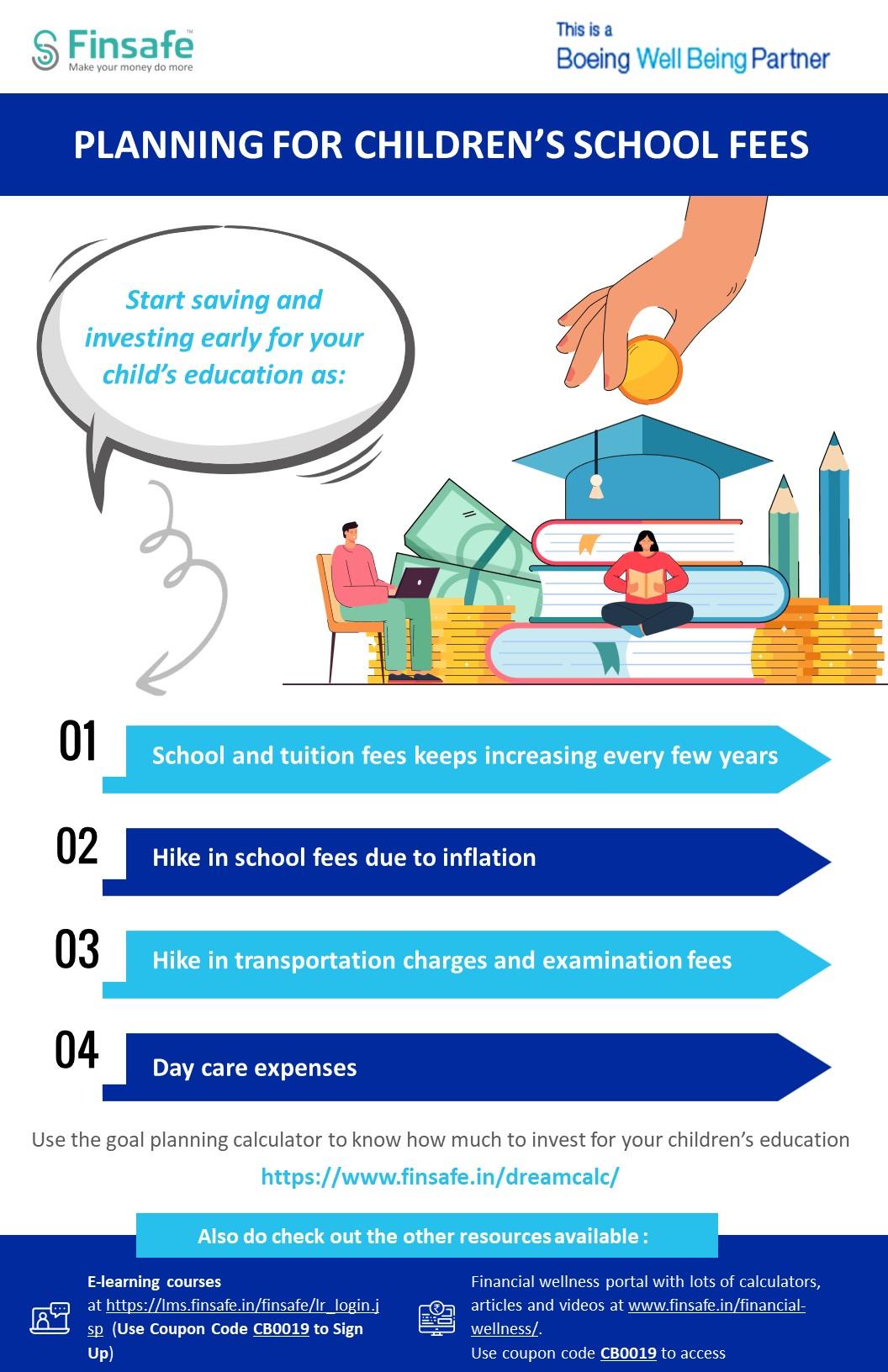 Week 1- Planning for Children’s school fees - Boeing