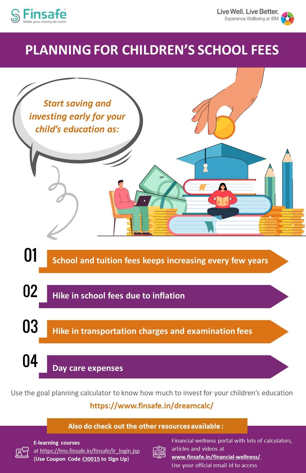 Week 1- Planning for Children’s school fees - IBM