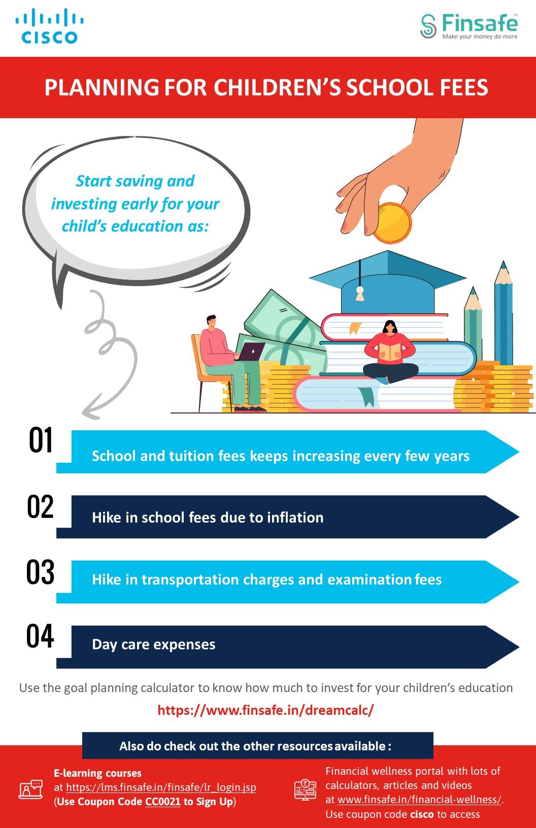 Week 1- Planning for Children’s school fees- cisco