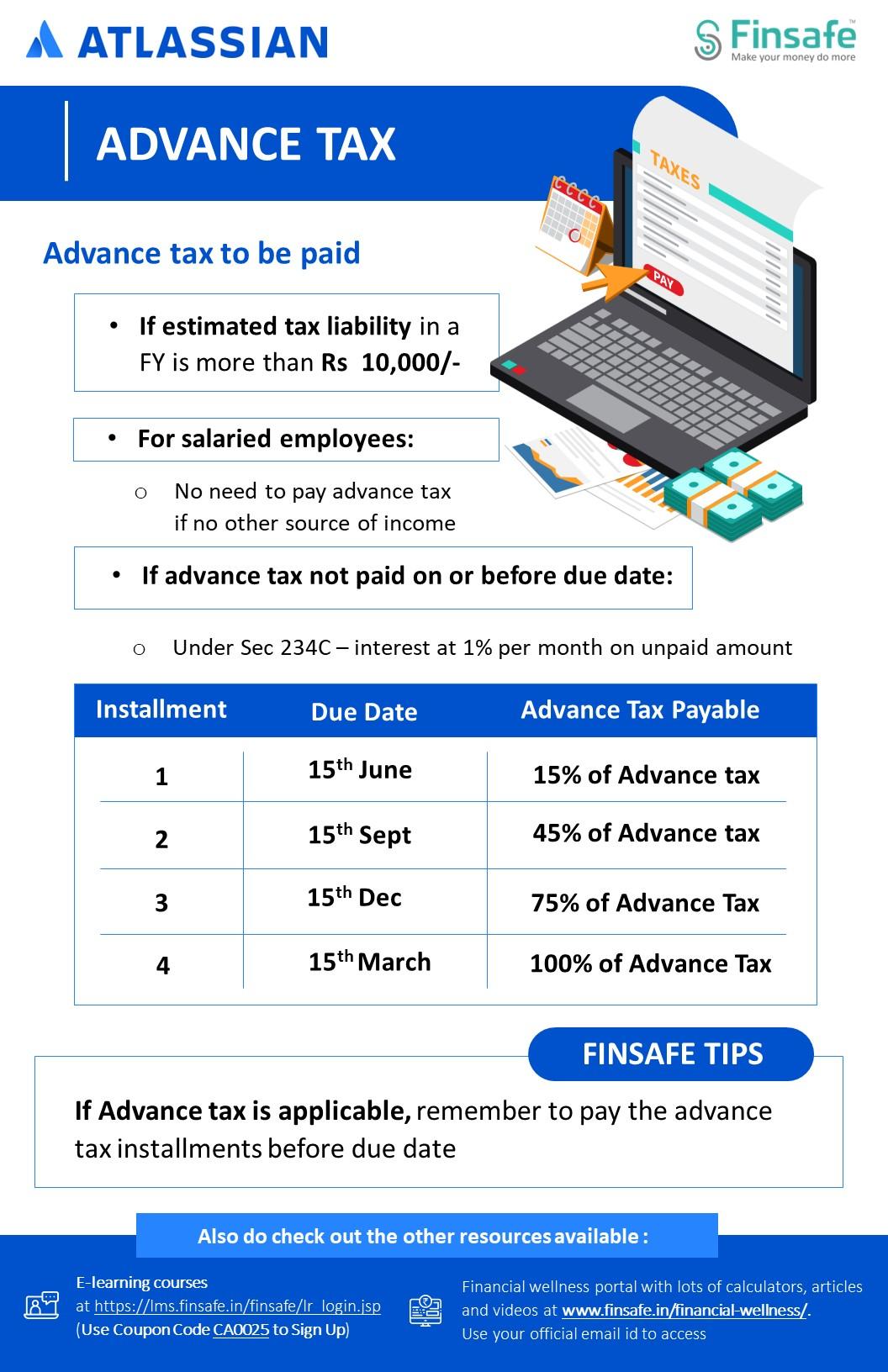 Week 1- Advance tax- Atl