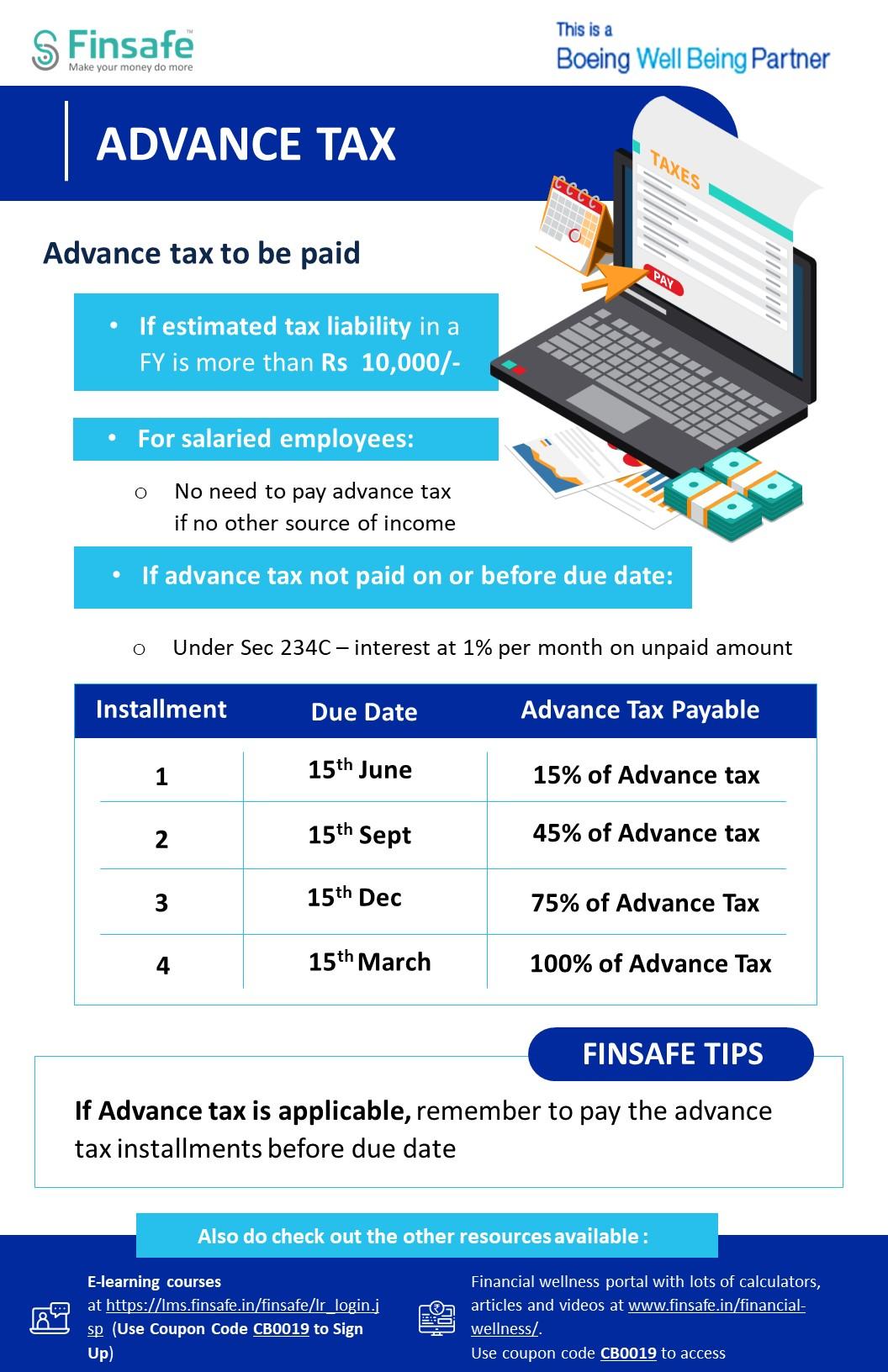 Week 1- Advance tax- boeing