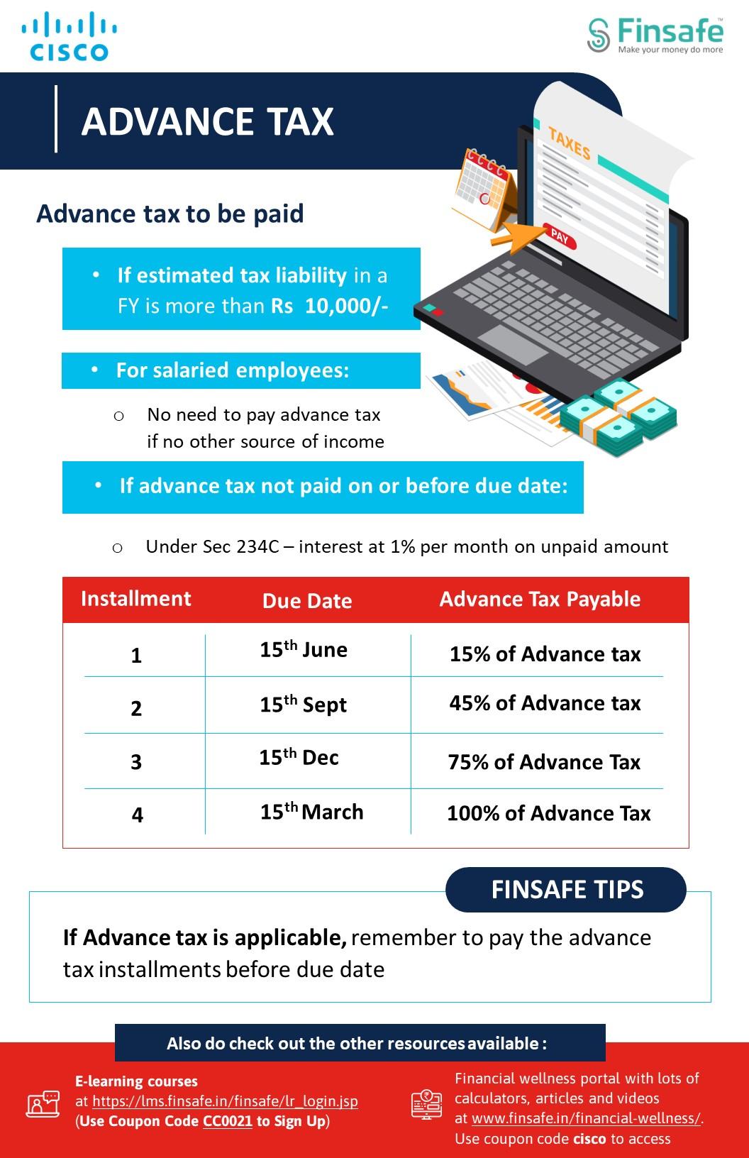 Week 1- Advance tax- cisco