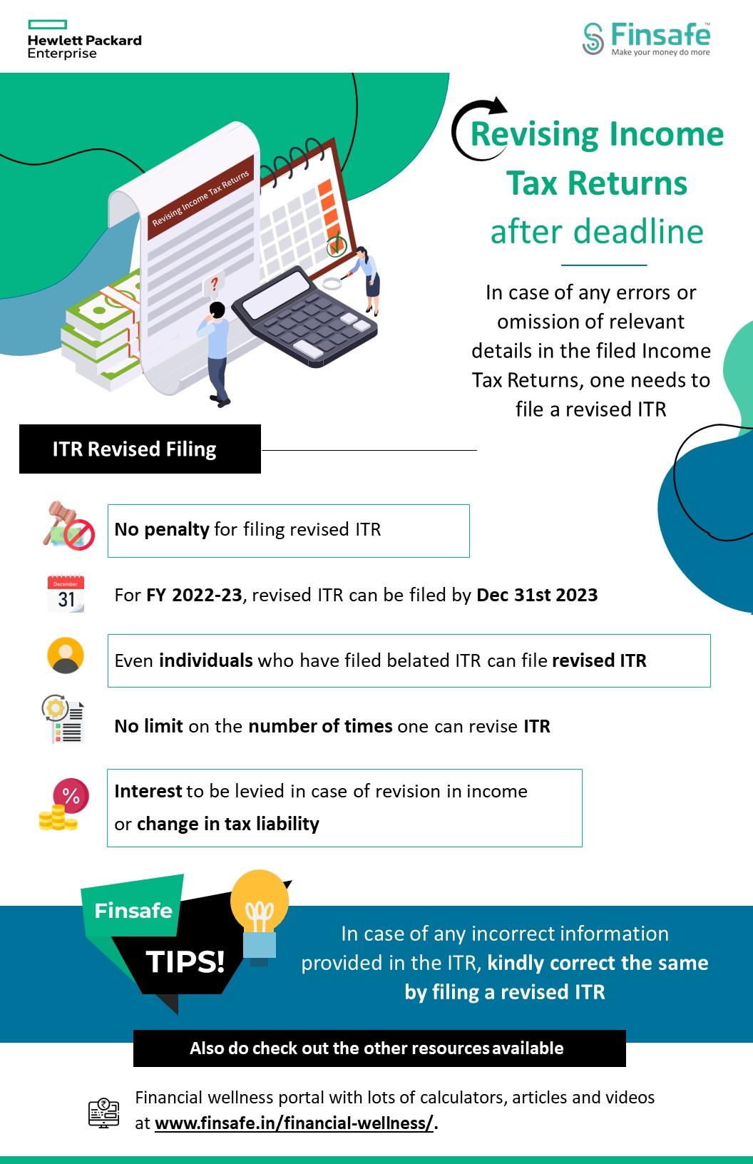 Week 2-Revising Income Tax Returns after deadline- HPE