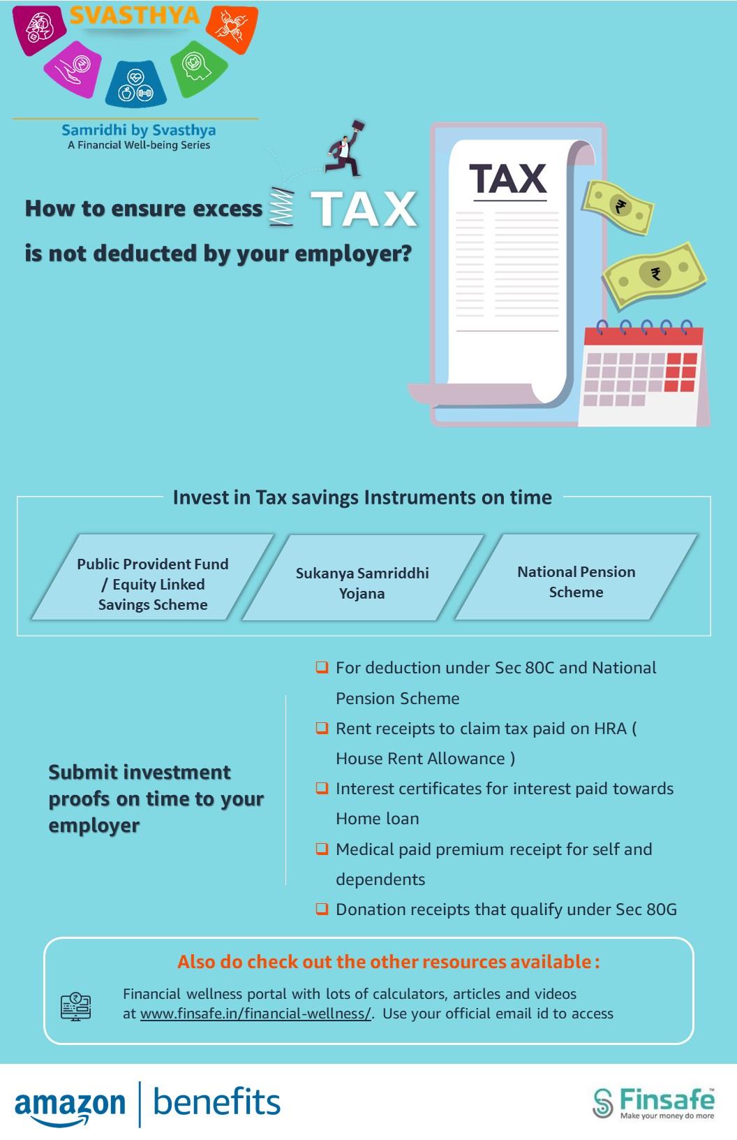 Week 1 - How to ensure excess Tax is not deducted by your employer