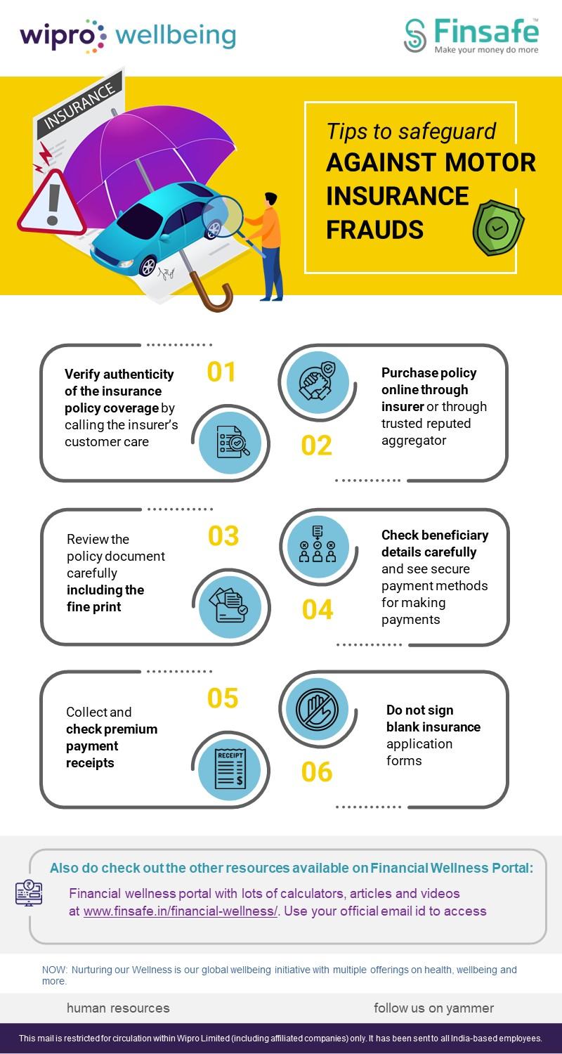 Week 1-Tips to safeguard against motor insurance frauds_Wipro