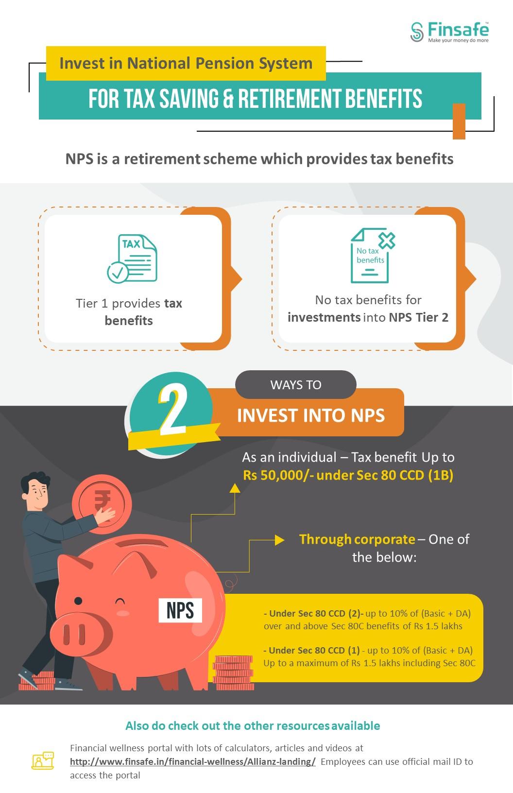 Week 2 - Invest in National Pension System for tax saving & retirement benefits- allianz