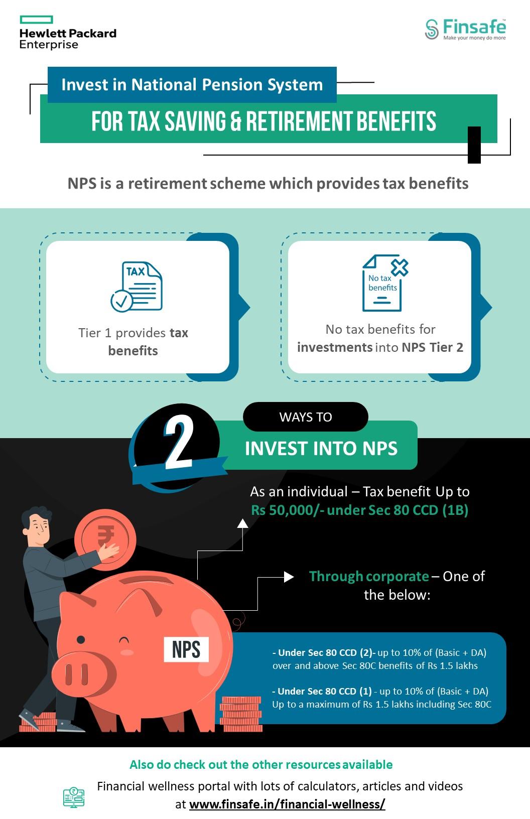 Week 2 - Invest in National Pension System for tax saving & retirement benefits- hpe