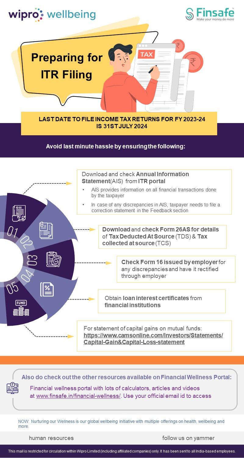 Week 1 - Preparing for ITR Filing