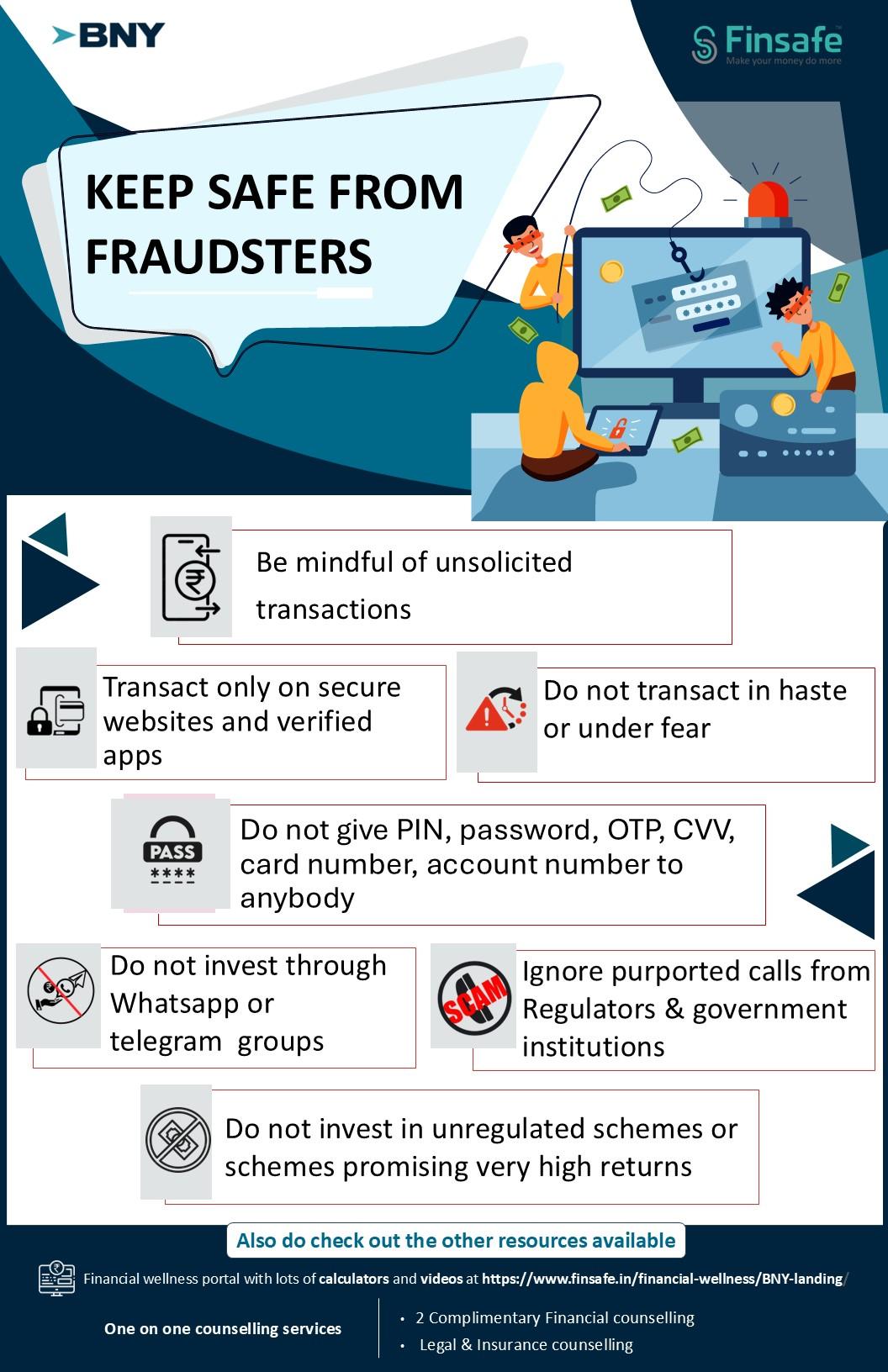 Week 1 - Keep Safe from Fraudsters