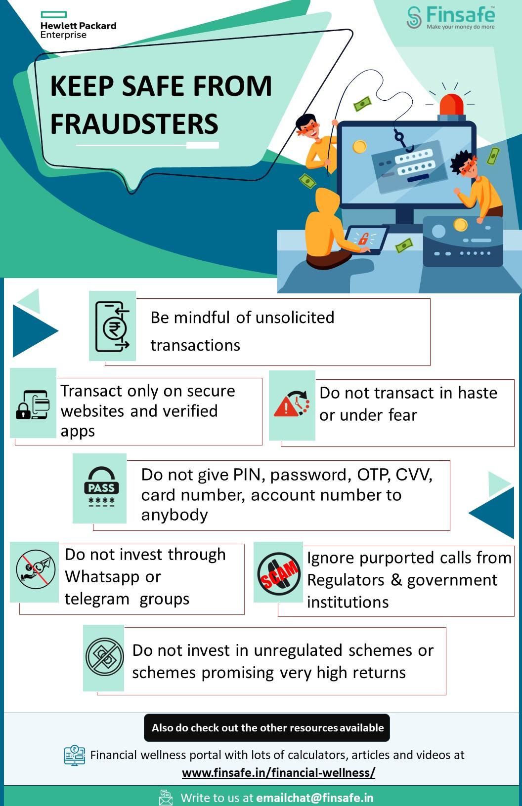 Week 1 - Keep Safe from Fraudsters