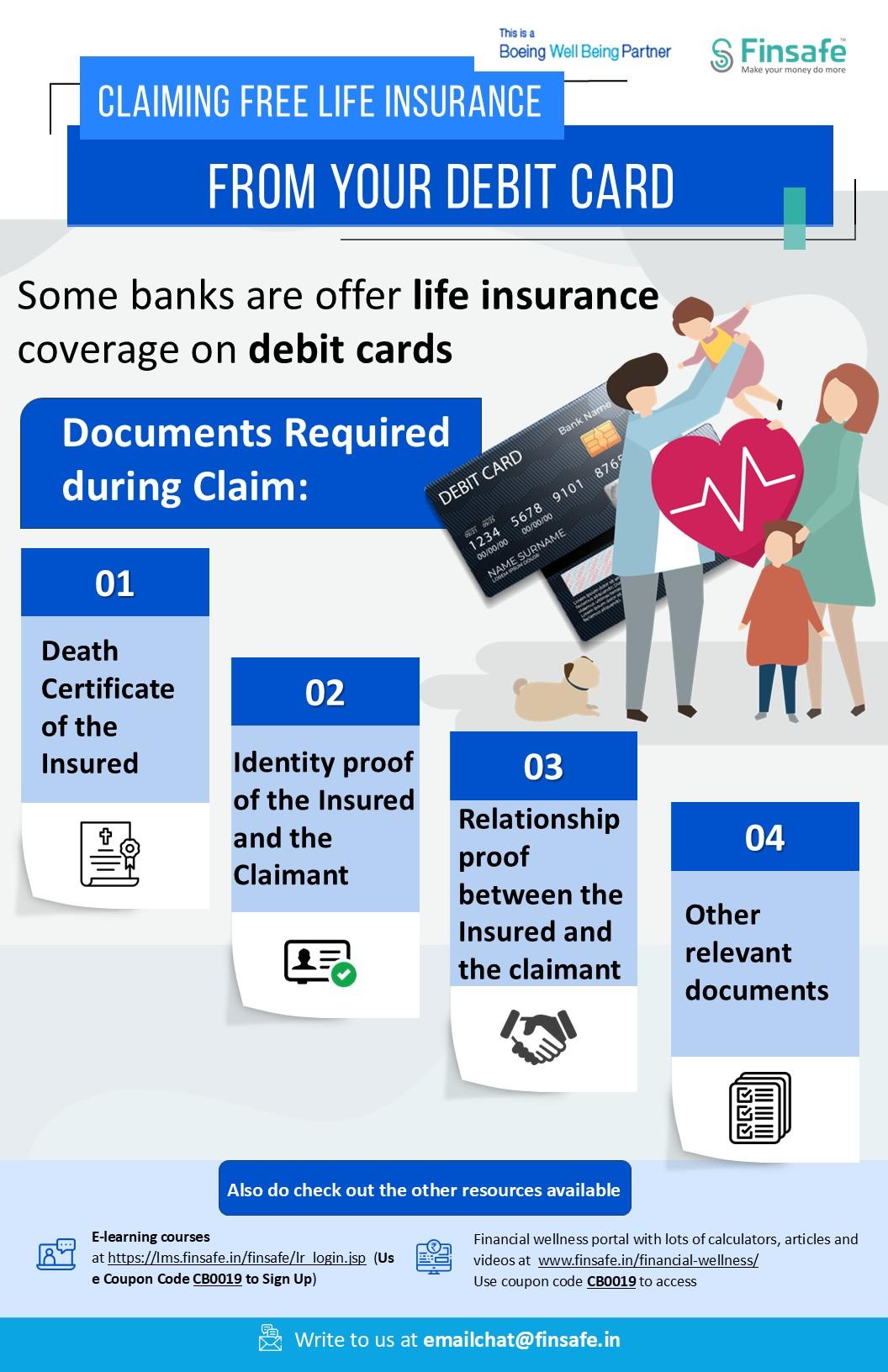 week 2 Claiming Free Life Insurance from Your Debit Card