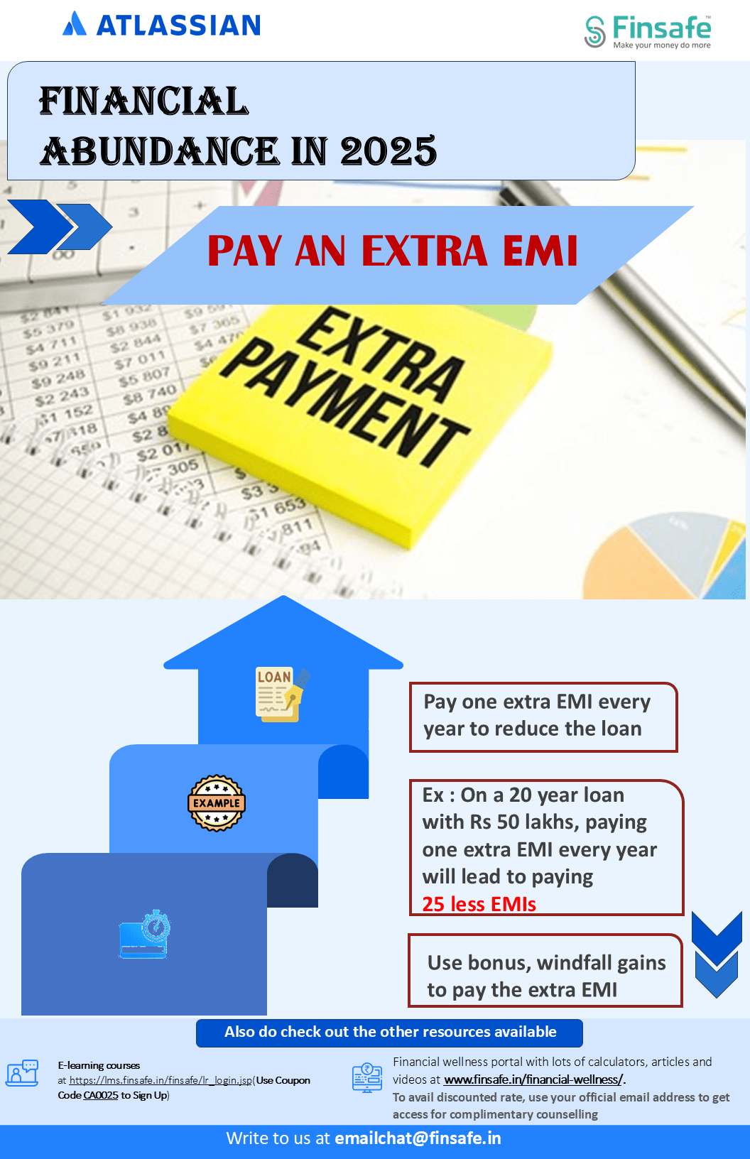 Tip 1- Pay an extra EMI